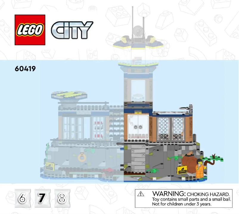 Page 1 de la notice Manuel utilisateur Lego City 60419