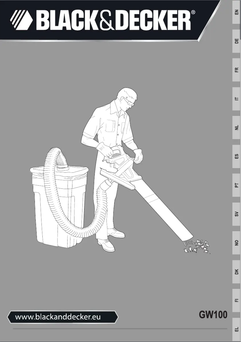Page 1 de la notice Manuel utilisateur Black & Decker GW2200