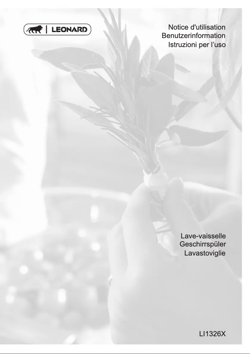 Page 1 de la notice Manuel utilisateur Leonard LI1326X