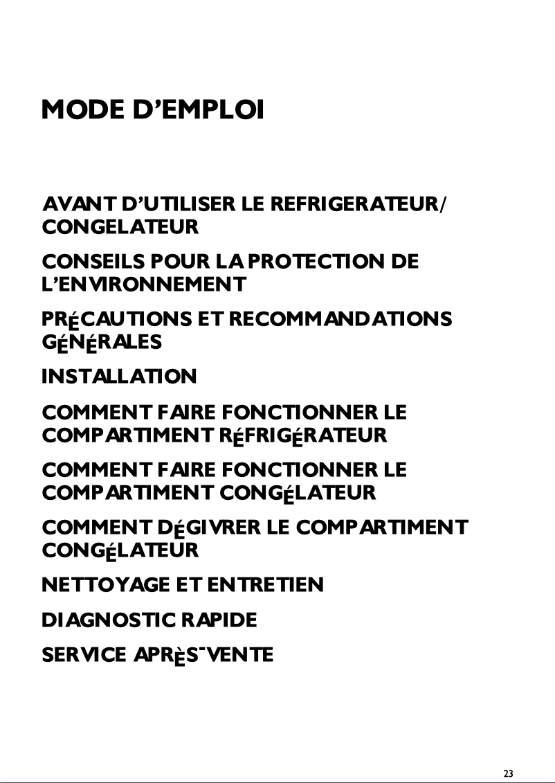 Image de la première page du manuel de l'appareil CB Sealine