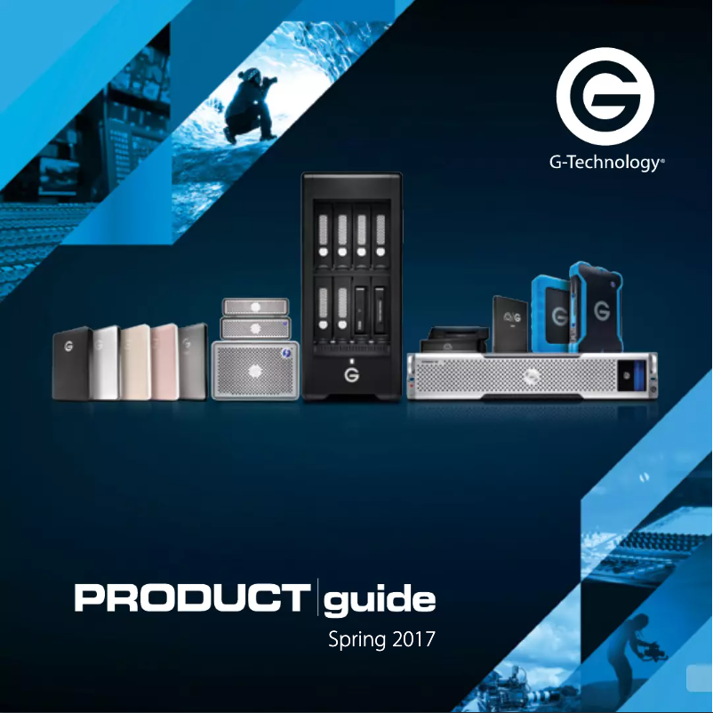 Page 1 de la notice Mode d'emploi G-Technology G-DRIVE Thunderbolt 3