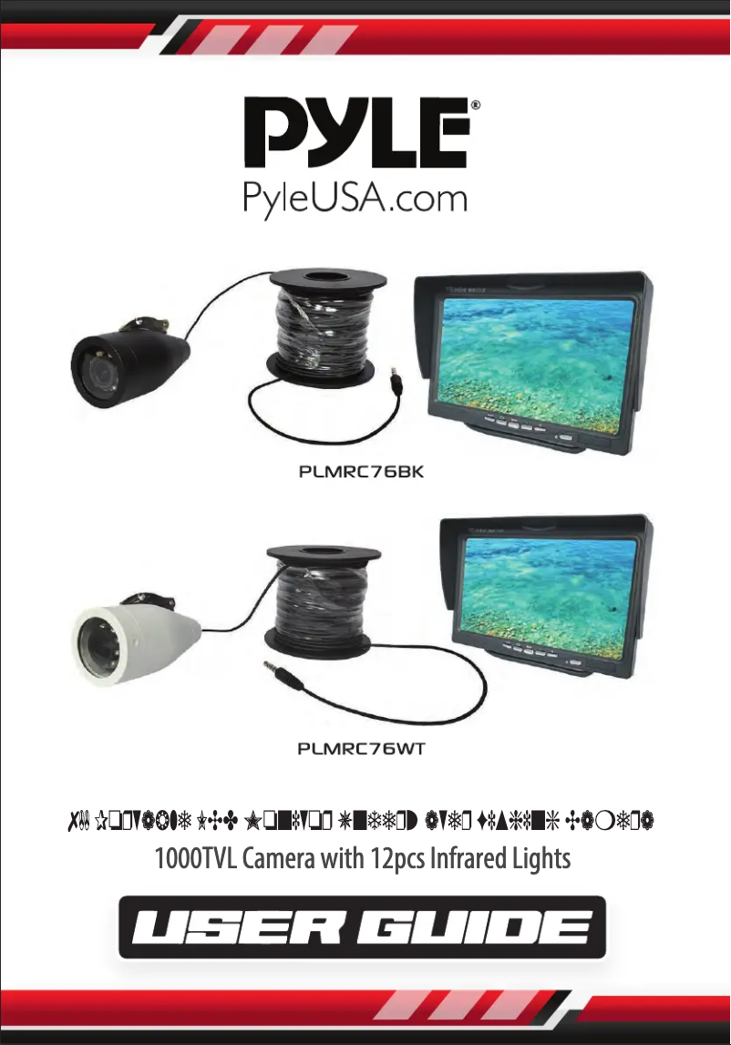 Page n°1 - Manuel utilisateur Pyle PLMRC76WT