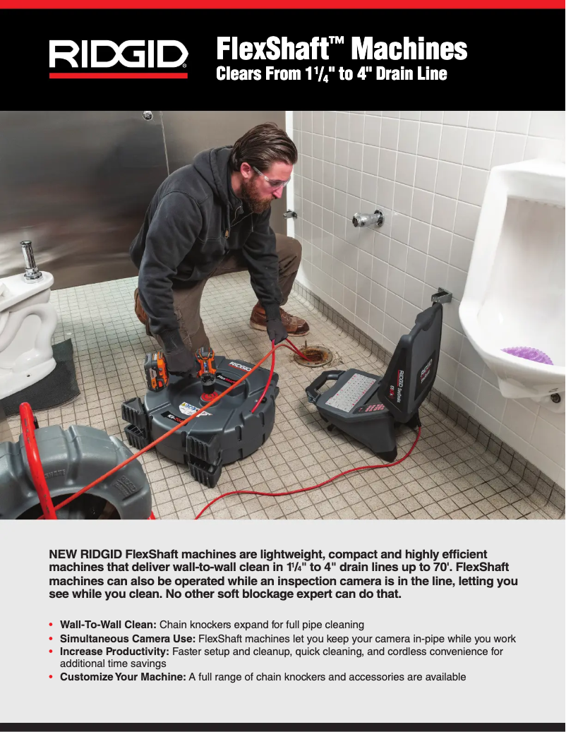 Image de la première page du manuel de l'appareil FlexShaft K9-102