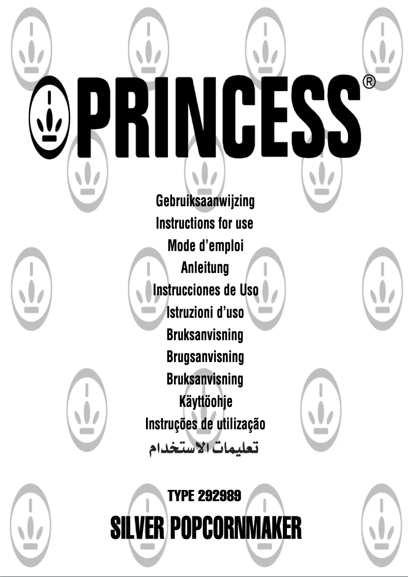 Image de la première page du manuel de l'appareil 292989