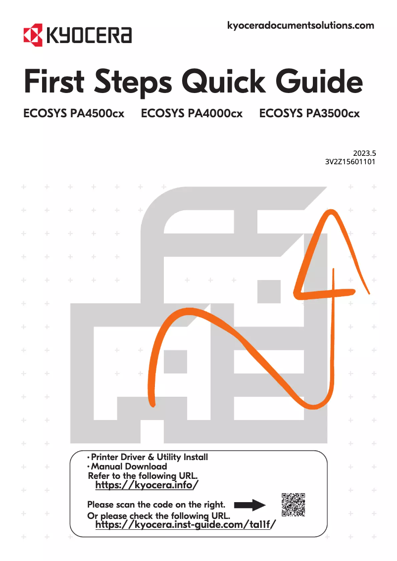 Page 1 de la notice Manuel utilisateur Kyocera ECOSYS PA4500cx