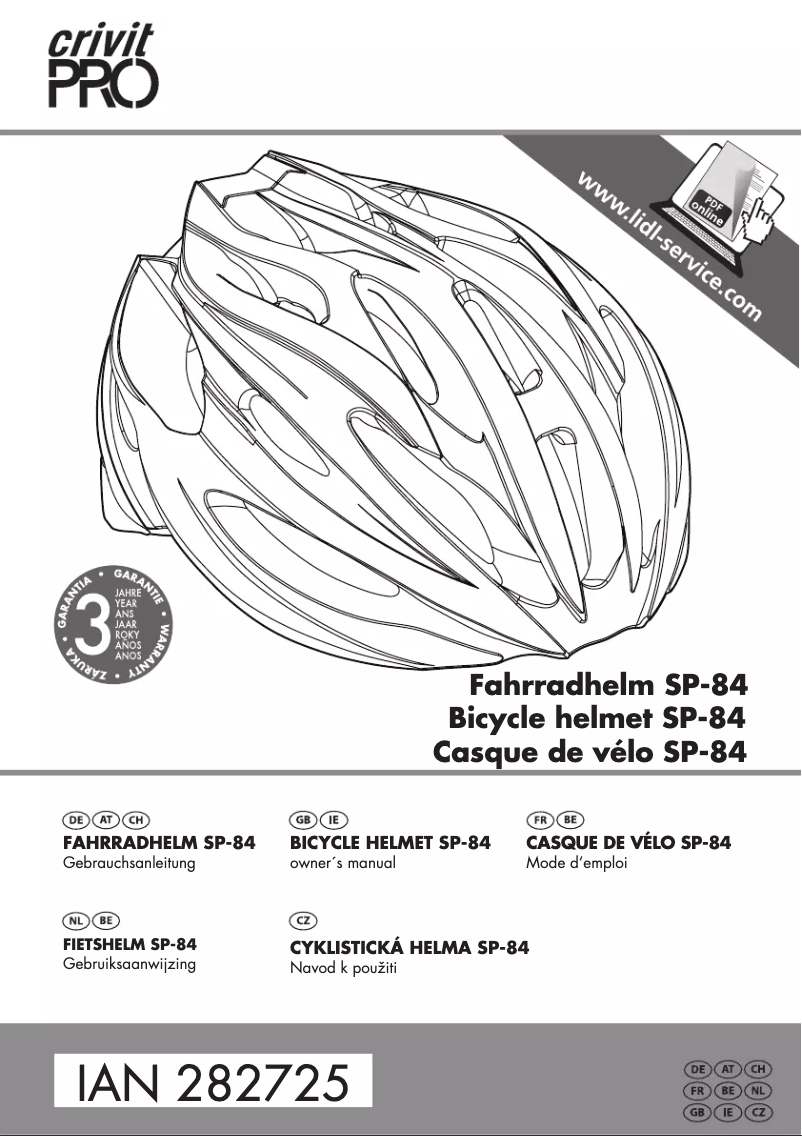 Image de la première page du manuel de l'appareil IAN 282725