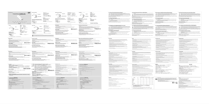 Image de la première page du manuel de l'appareil TB026NA/EUWT