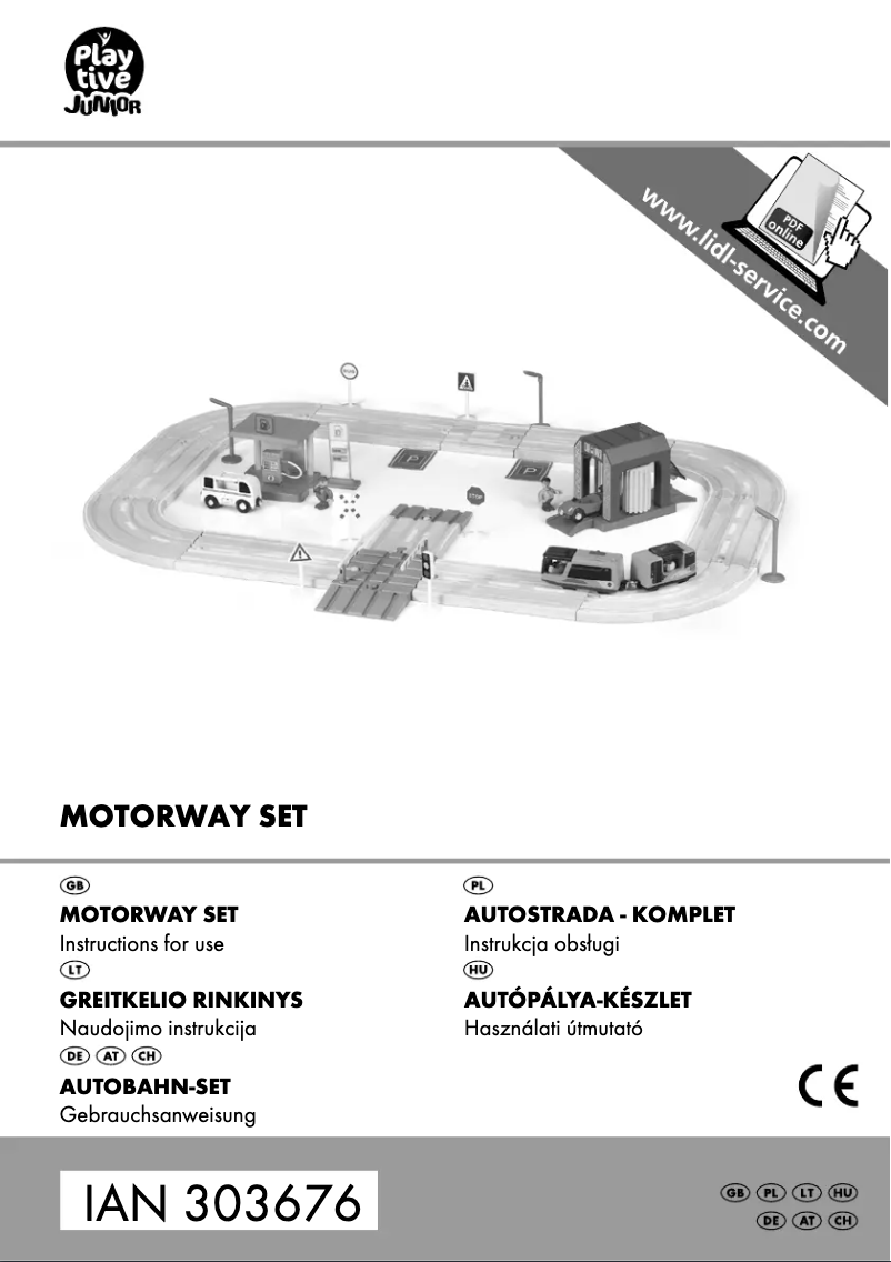 Page 1 de la notice Manuel utilisateur Playtive IAN 303676