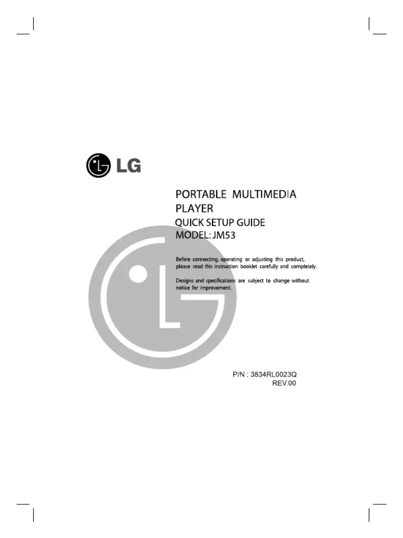 Página 1 del manual Manual de usuario LG MF-JM53E8K
