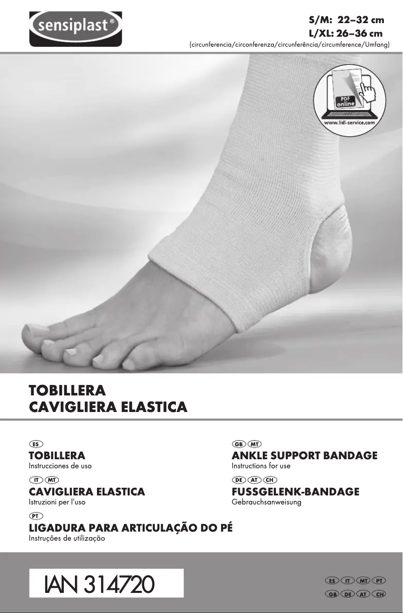 Image de la première page du manuel de l'appareil IAN 314720