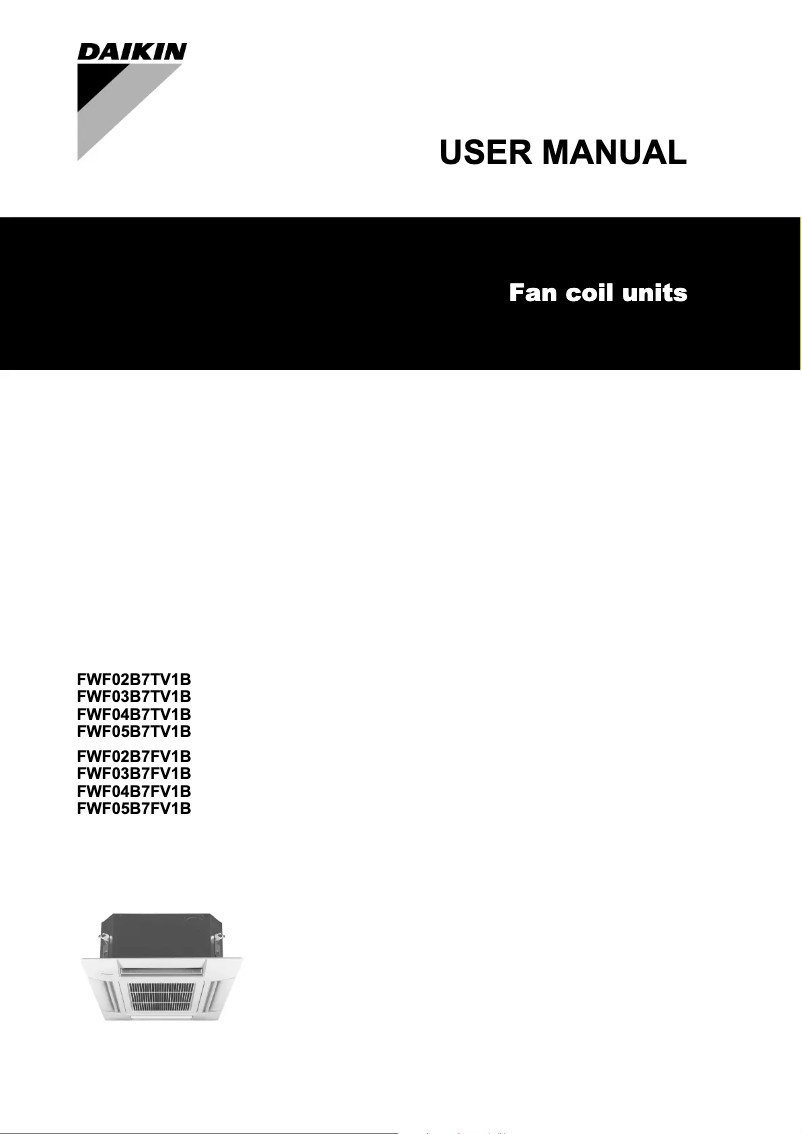 Imagen de la primera página del manual del dispositivo FWF02B5FV1B