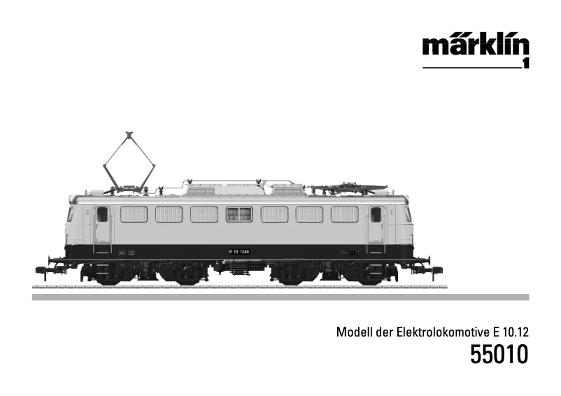 Image de la première page du manuel de l'appareil 55010 BR E 10.12 DB Electric