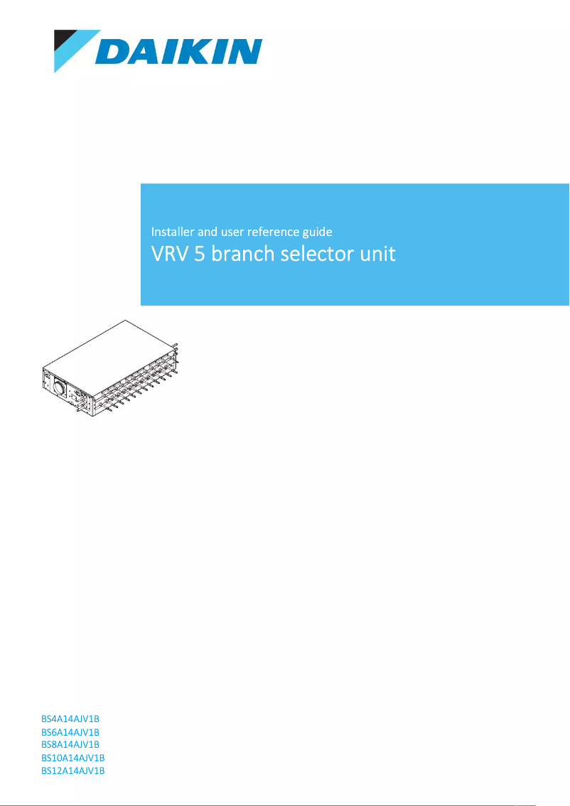 Image de la première page du manuel de l'appareil BS4A14AJV1B