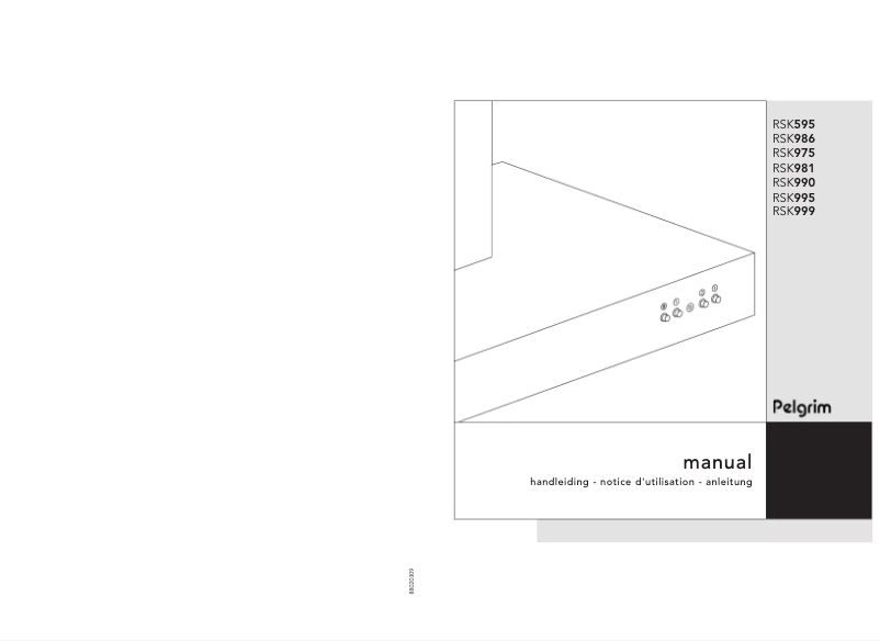 Image de la première page du manuel de l'appareil RSK 999