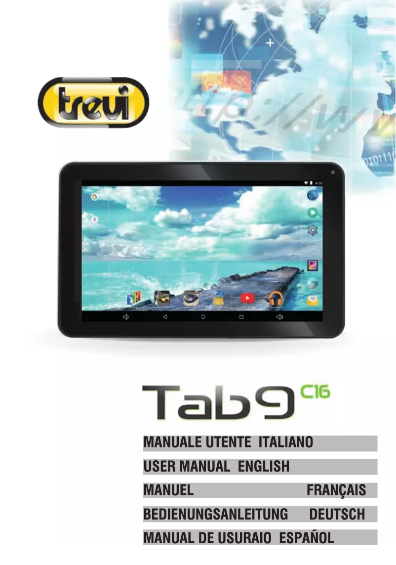 Page n°1 - Manuel utilisateur Trevi TAB 9 C16