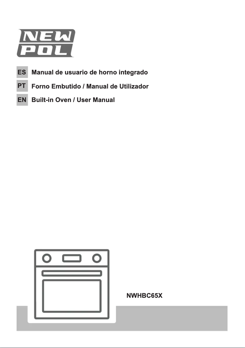 Page n°1 - Manuel utilisateur New Pol NWHBC65X