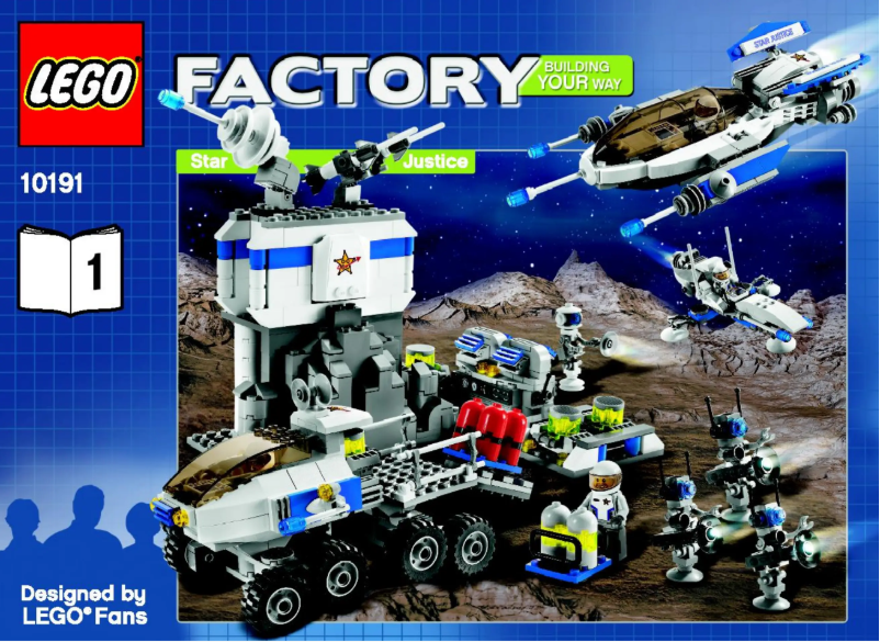 Page n°1 - Manuel utilisateur Lego Star Justice