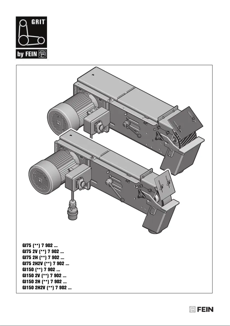 Image de la première page du manuel de l'appareil GRIT GI 75 2H