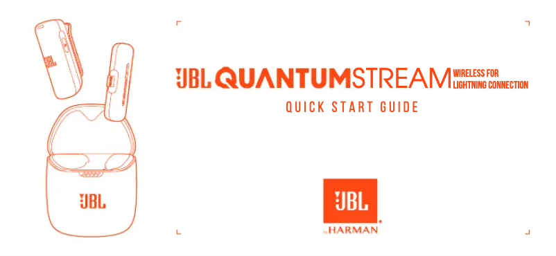Page n°1 - Manuel utilisateur JBL Quantum Stream Wireless