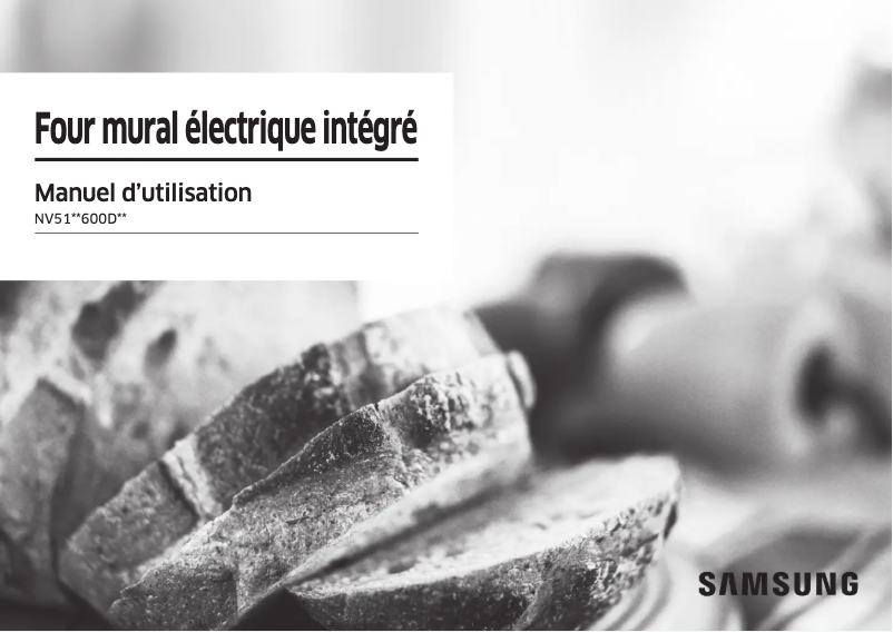 Image de la première page du manuel de l'appareil NV51CG600DSR