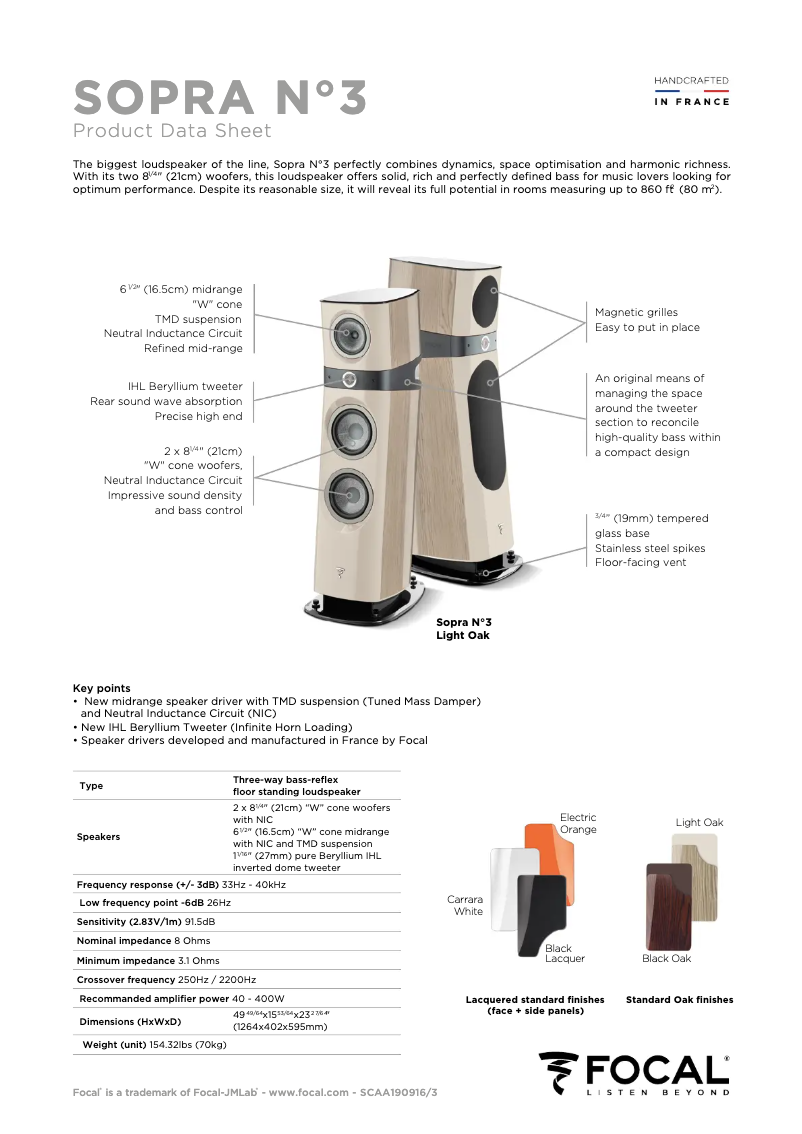 Image de la première page du manuel de l'appareil Sopra 2