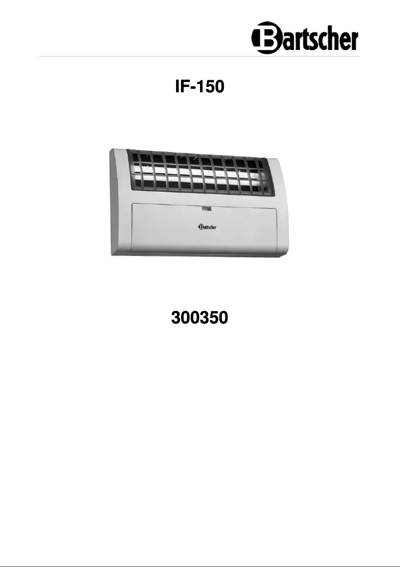 Image de la première page du manuel de l'appareil IF-150