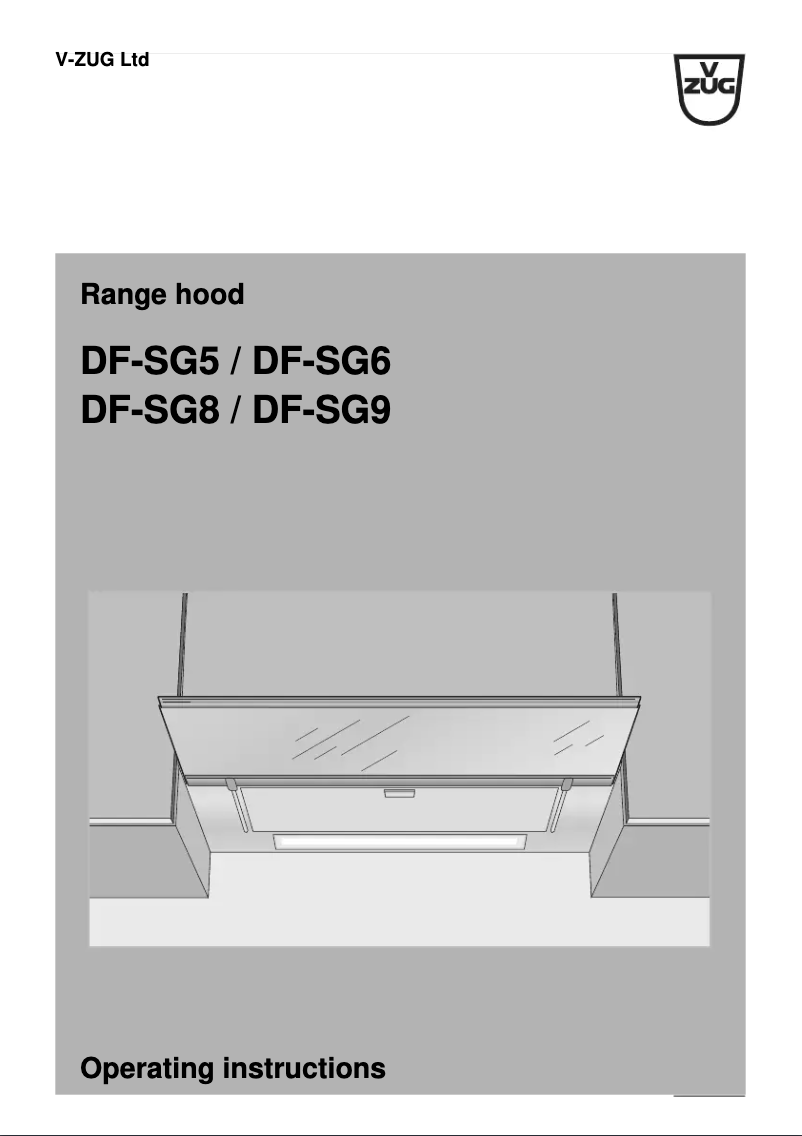 Image de la première page du manuel de l'appareil DF-SG6