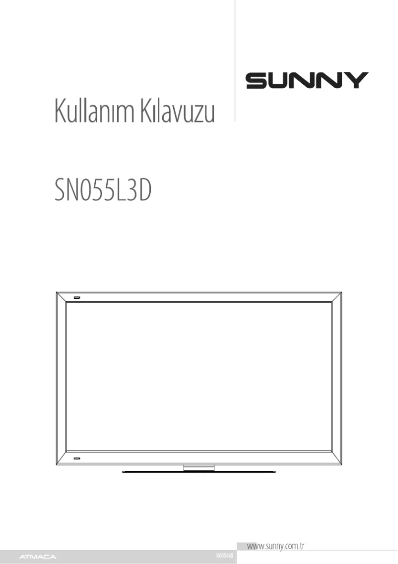 Page 1 de la notice Manuel utilisateur Sunny SN055L3D