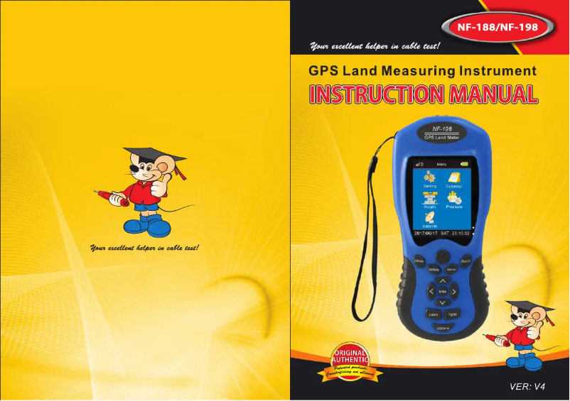 Page 1 de la notice Manuel utilisateur Noyafa NF-188