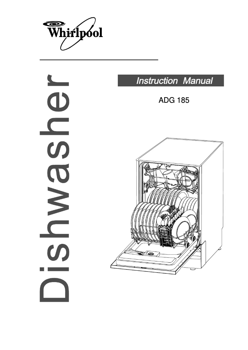 Page n°1 - Manuel utilisateur Whirlpool ADG 185
