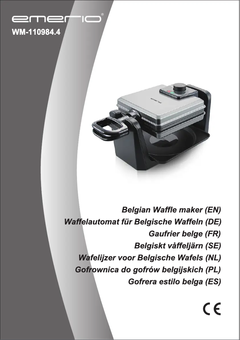 Página 1 del manual Manual de usuario Emerio WM-110984.4