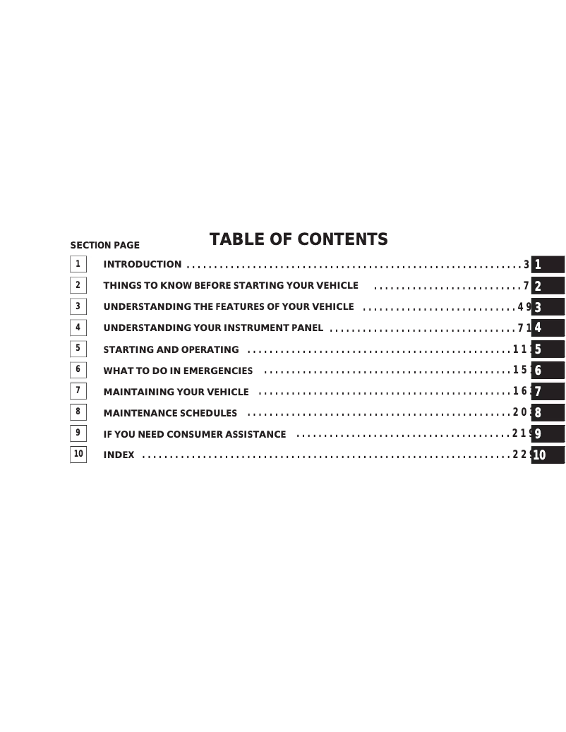 Page 1 of the manual User Manual Dodge Neon (2004)