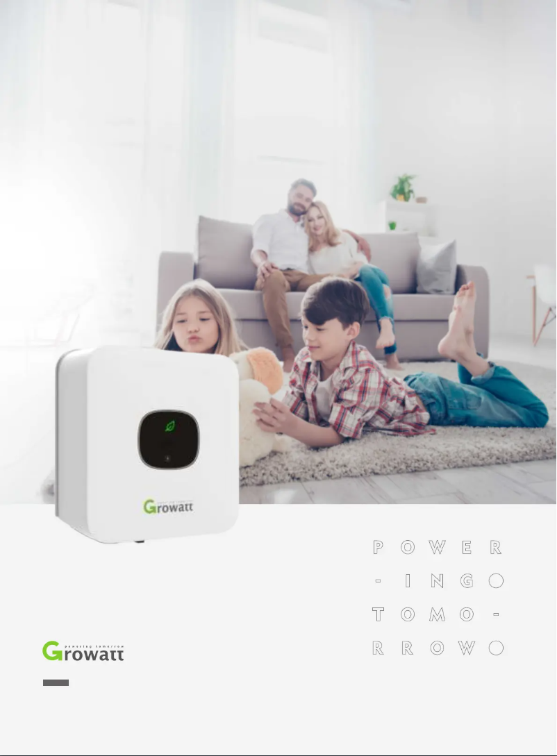 Image de la première page du manuel de l'appareil MIC 3000TL-X