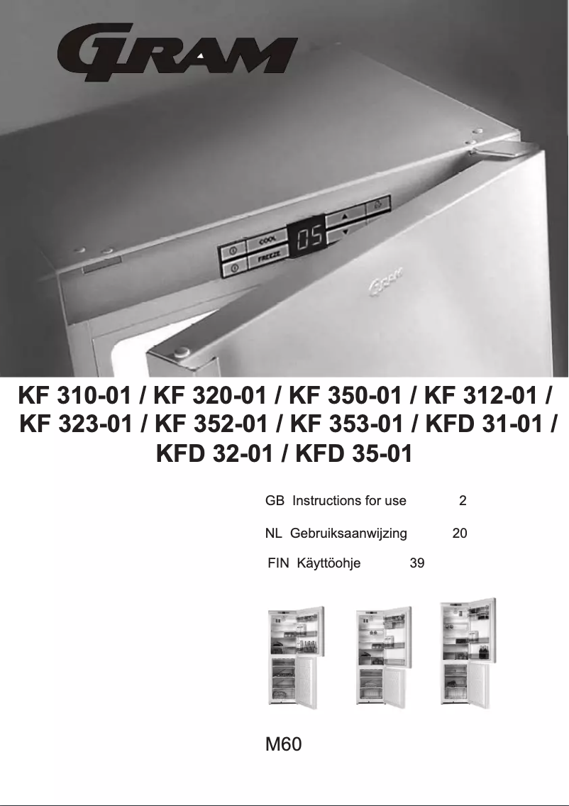 Image de la première page du manuel de l'appareil KFD32