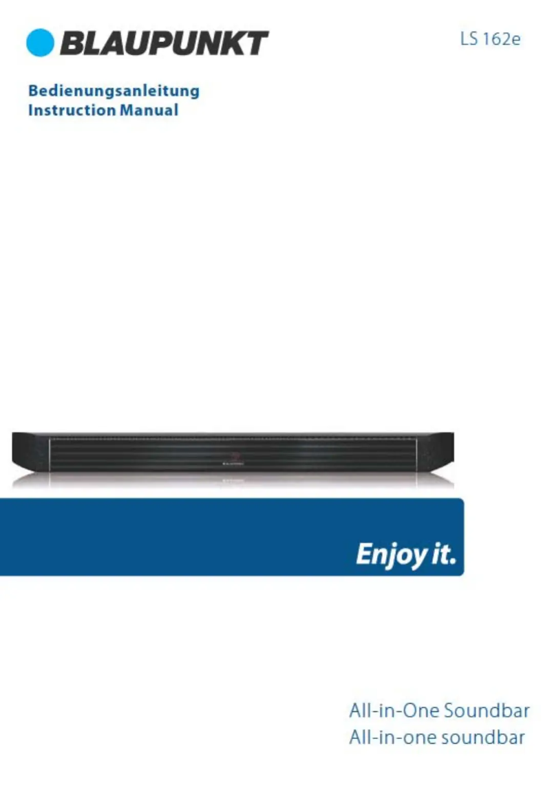 Page n°1 - Mode d'emploi Blaupunkt LS 162e