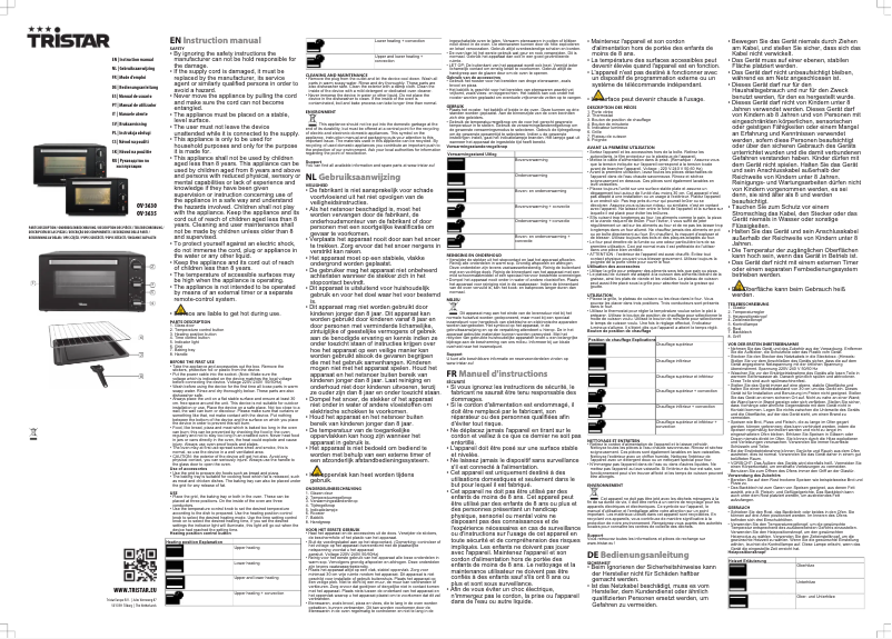 Image de la première page du manuel de l'appareil OV-3635