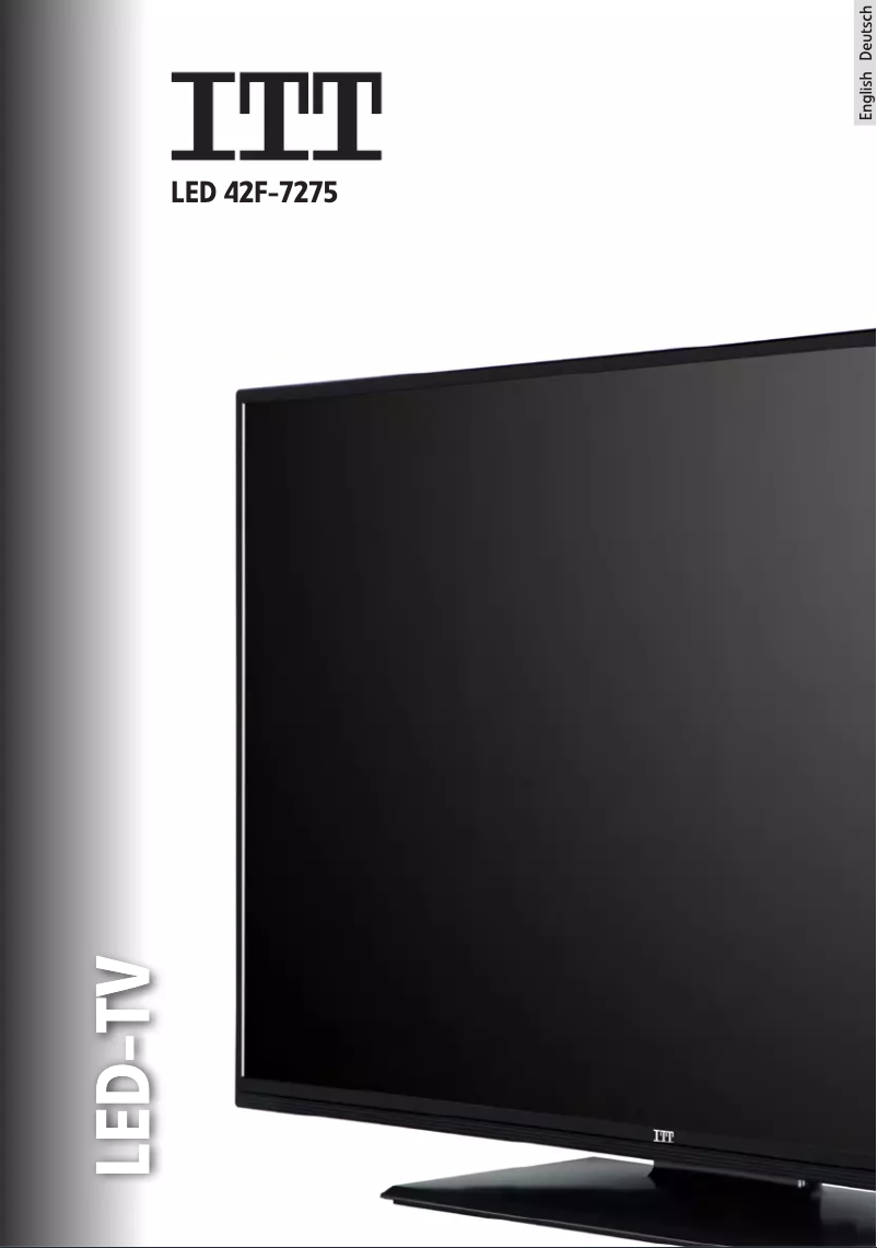 Image de la première page du manuel de l'appareil LED 42F-7275-S