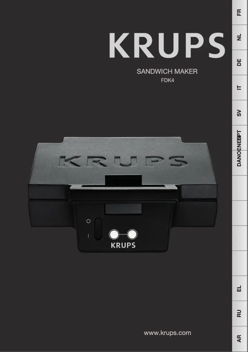 Image de la première page du manuel de l'appareil FDK45