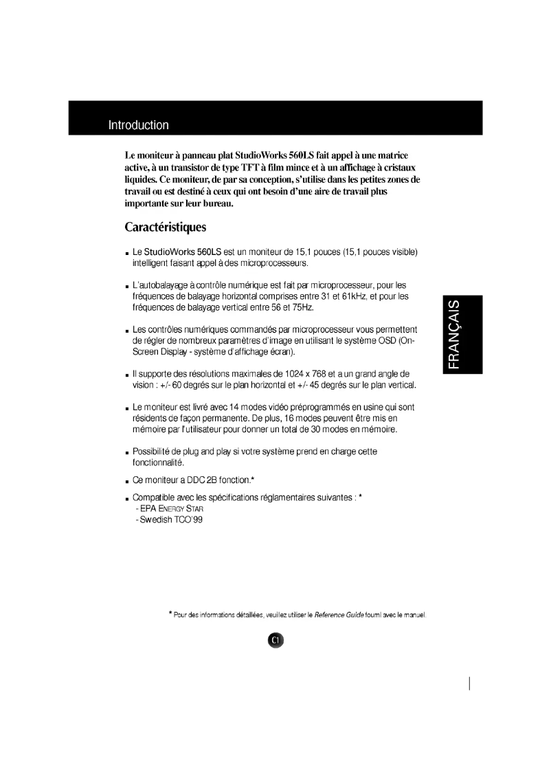 Page n°1 - Manuel utilisateur LG LB570F