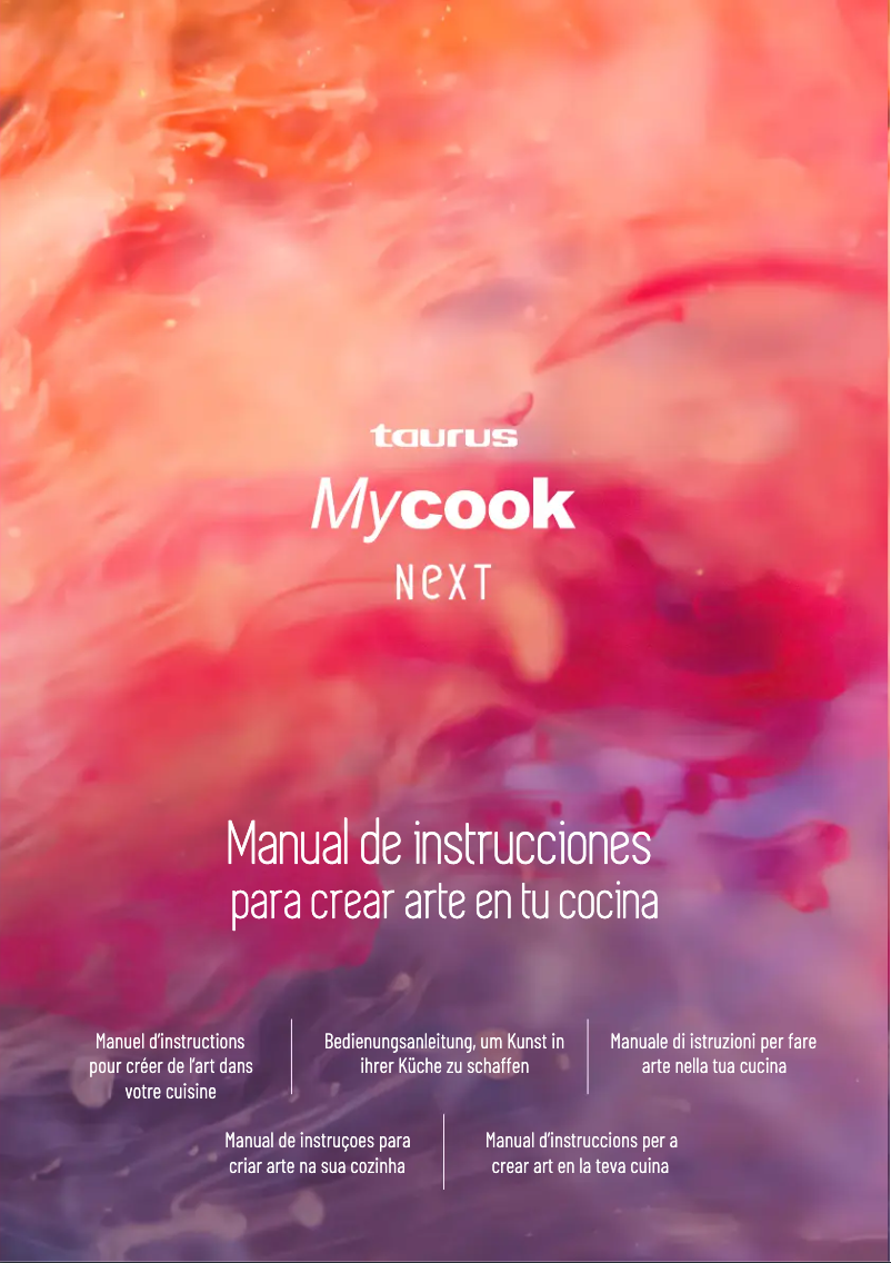 Page 1 de la notice Manuel utilisateur Taurus Mycook Next