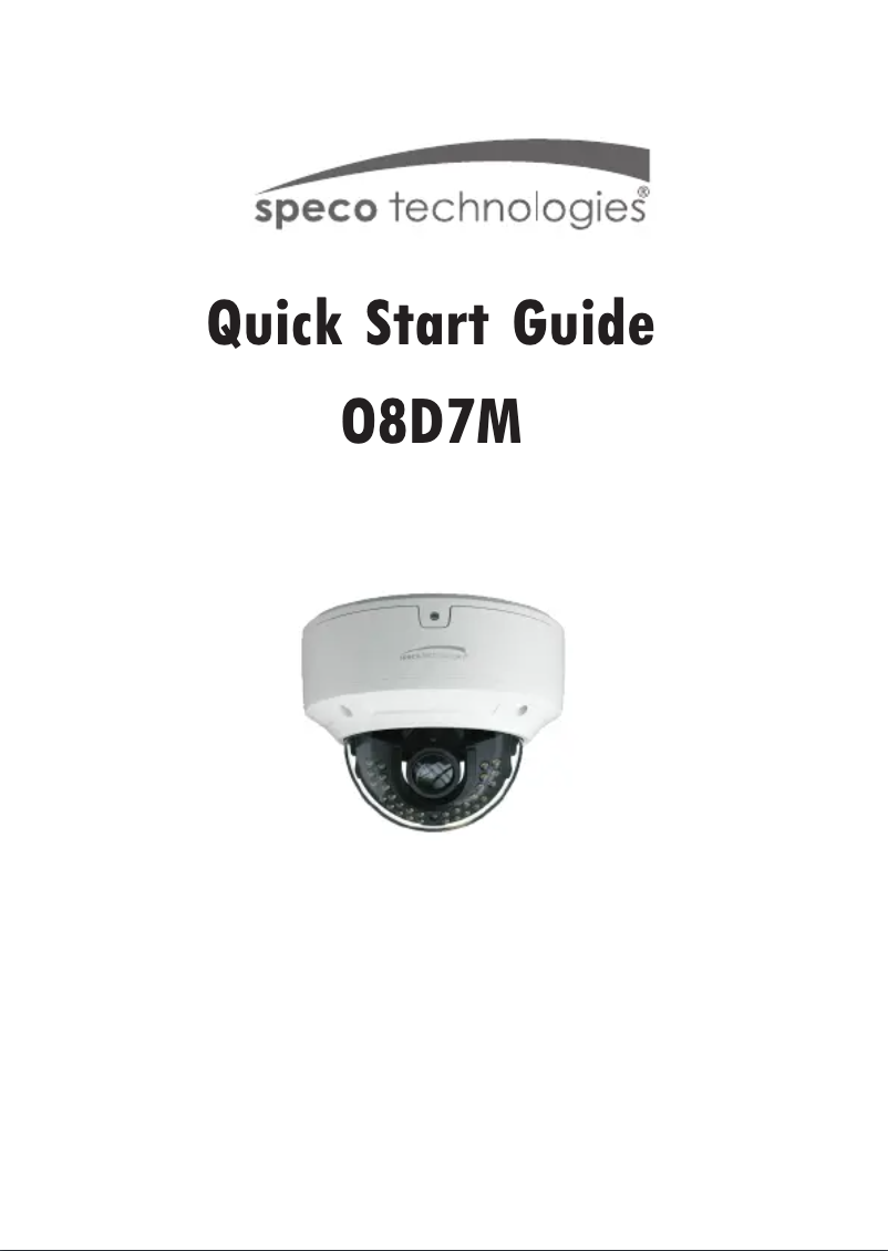 Image de la première page du manuel de l'appareil O8D7M