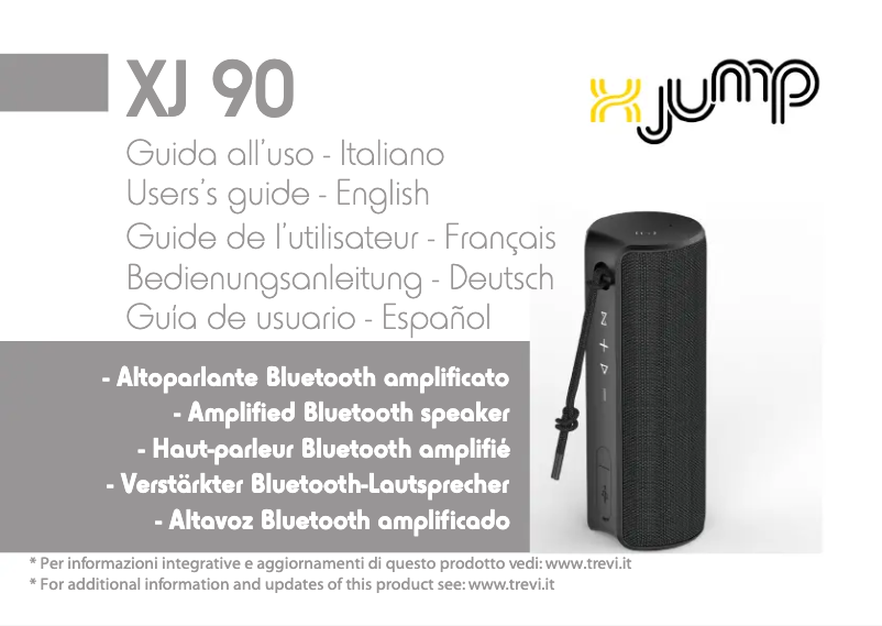 Page n°1 - Manuel utilisateur X JUMP XJ 50