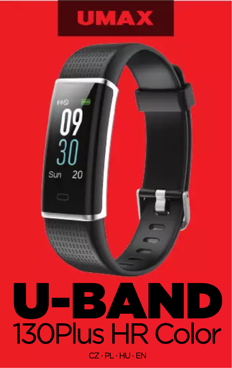 Image de la première page du manuel de l'appareil U-Band 116HR Color