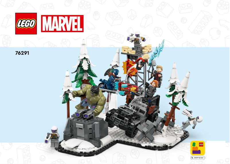 Page n°1 - Manuel utilisateur Lego Marvel 76291