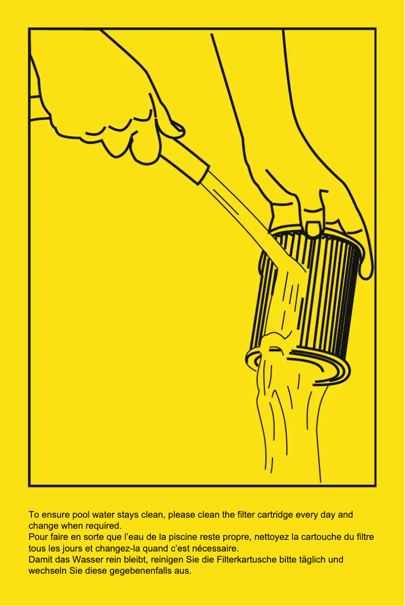 Page 1 de la notice Manuel utilisateur Bestway Steel Pro 5613K