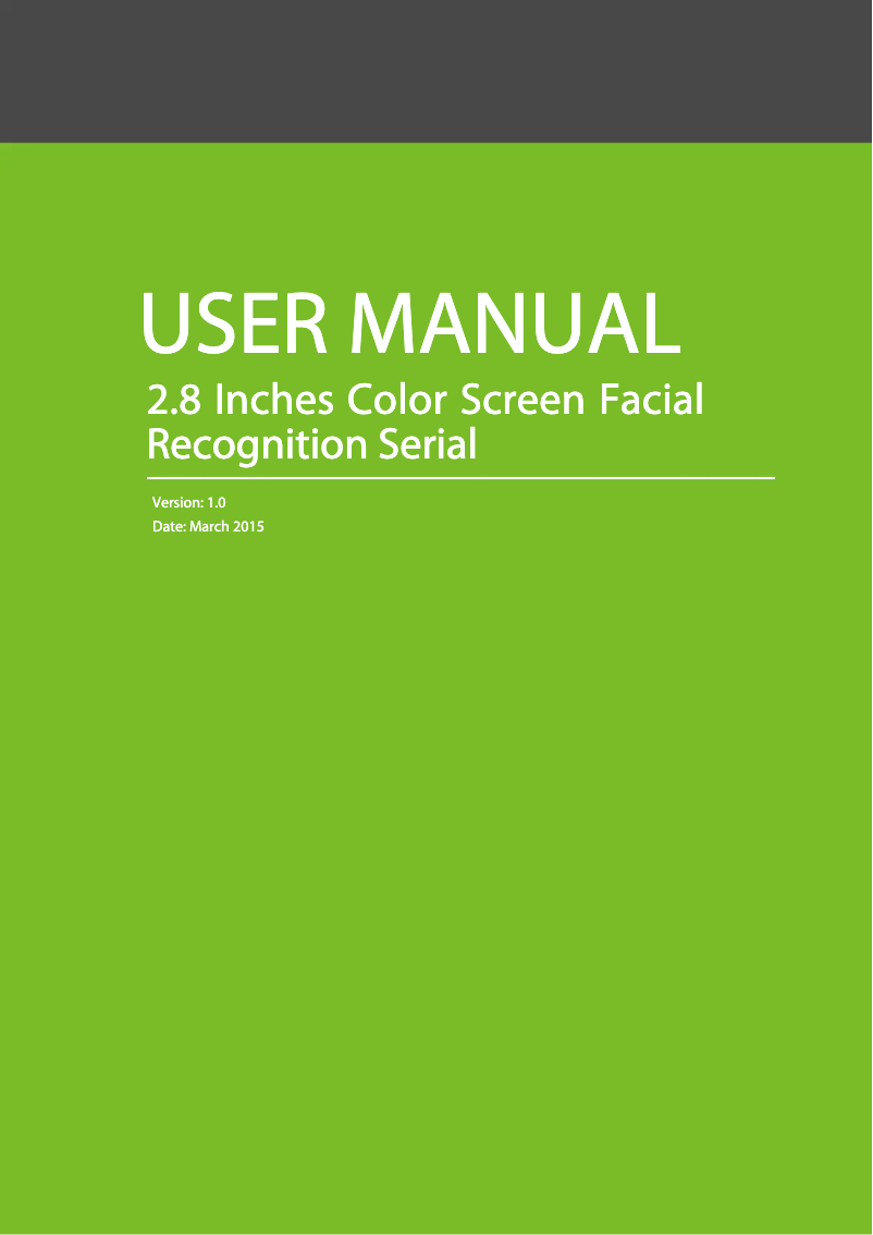 Image de la première page du manuel de l'appareil SilkBio-101TC