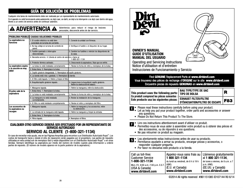 Image de la première page du manuel de l'appareil Jag 3 SD30060