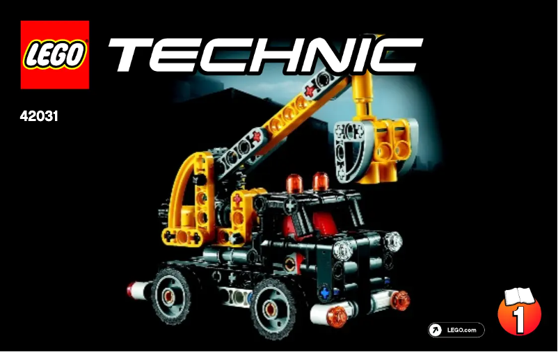 Page n°1 - Manuel utilisateur Lego Technic 42031