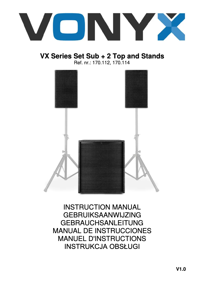 Imagen de la primera página del manual del dispositivo VX0812BT