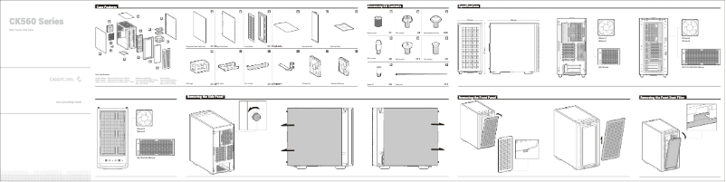 Image de la première page du manuel de l'appareil CK560